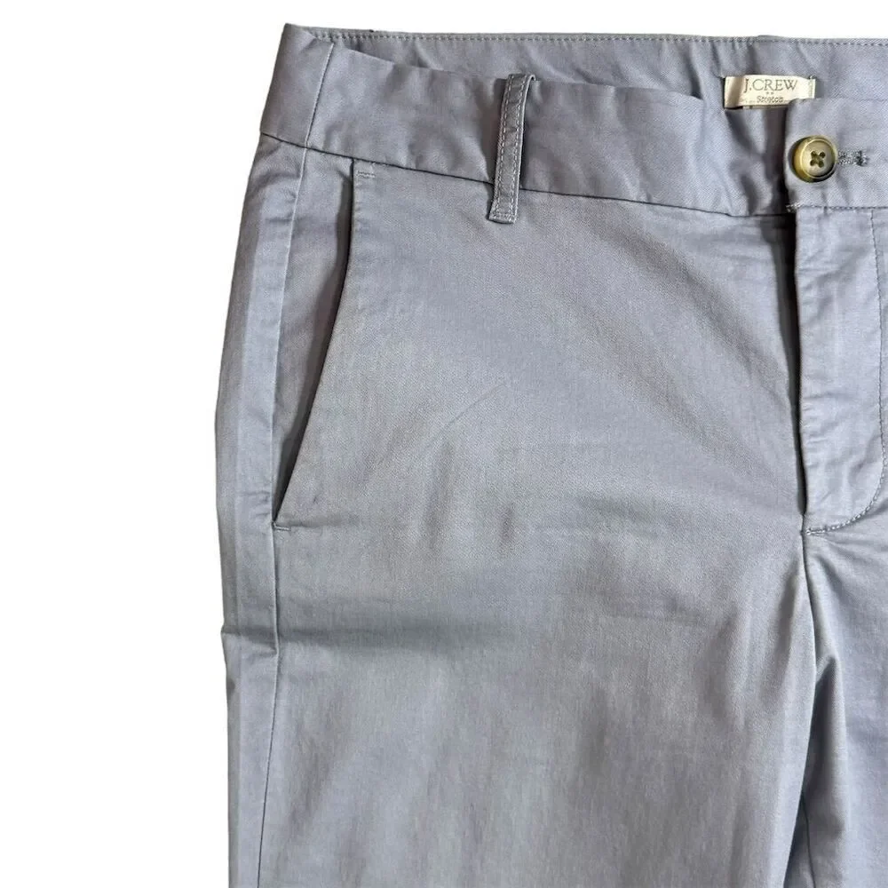 J. Crew Straight Leg Pants in Light Blue
